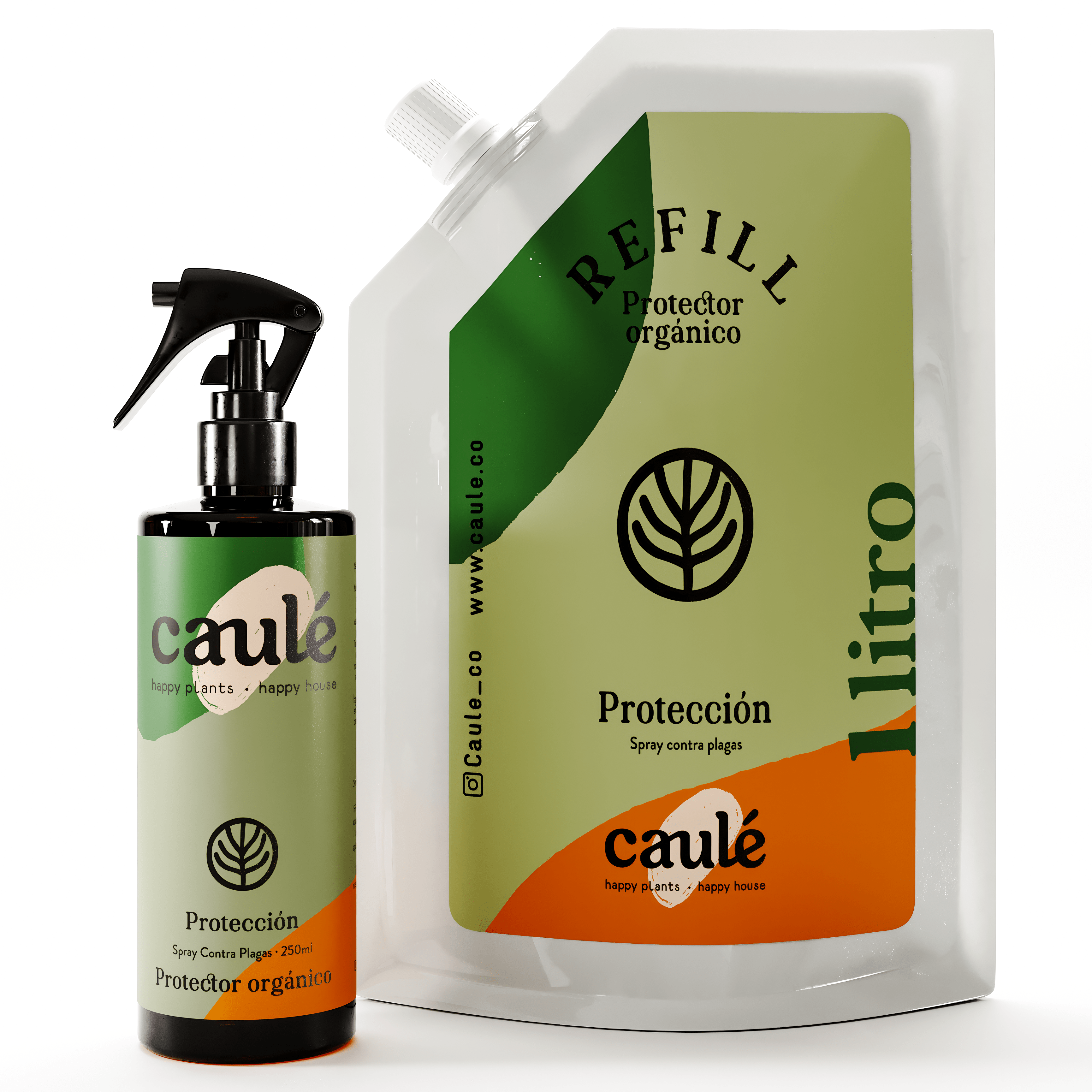 Refill Protección 1 Litro + Botella 250ml