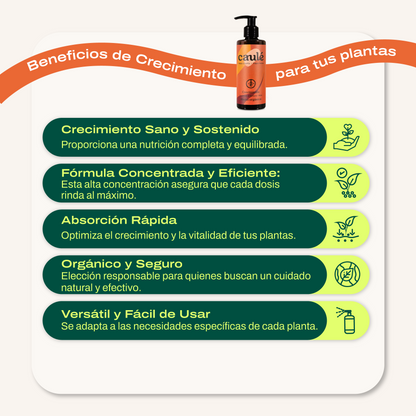 Crecimiento - Concentrado de Nutrientes